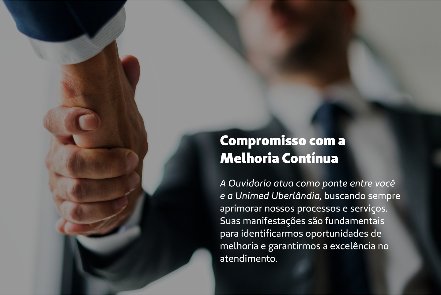 Banner Compromisso Melhoria Continua