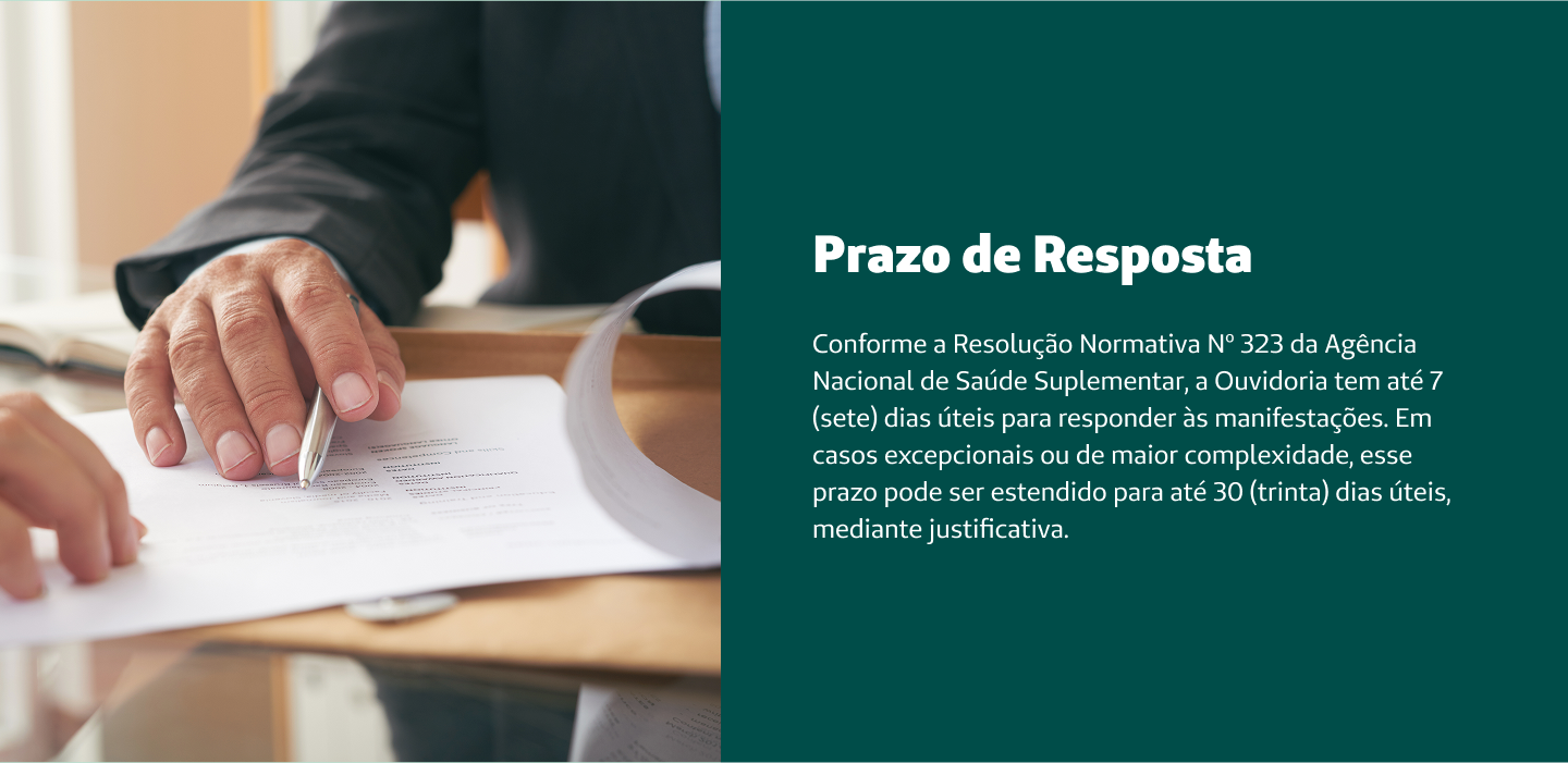 Banner Prazo de Resposta